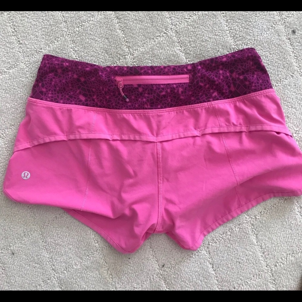 Lululemon speed shorts size 4!!